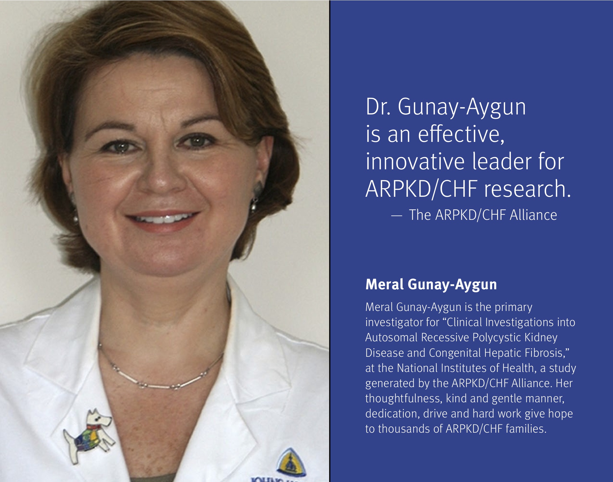 Dr. Gunay, Innovator Honoree