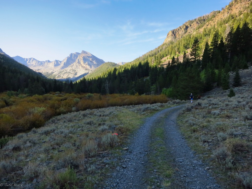 Looking back up Kane Creek.